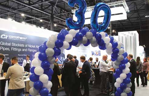Corrotherm hosted a party to celebrate its 30th anniversary.
